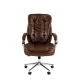 Кресло руководителя Chairman 795 Россия нат.кожа/экокожа коричневая Bruno N. Фото товара с разных ракурсов.