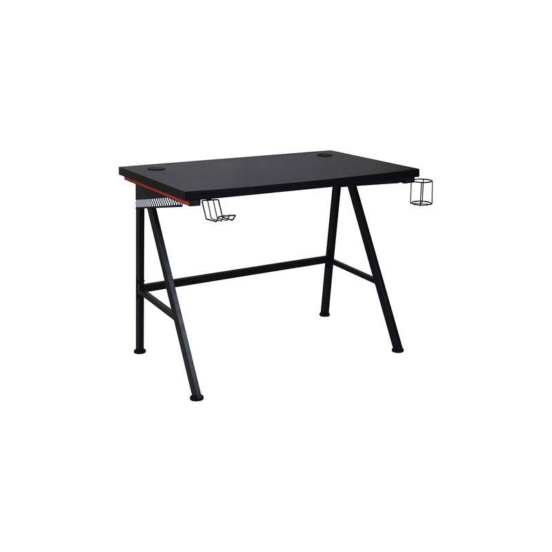 Стол на металлокаркасе BRABIX TECH GT-001 (ш1000*г600*в765мм), черный, 641857 главное фото