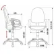 Кресло бюрократ CH-300AXSN (Черное). Фото товара с разных ракурсов.