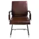 Кресло бюрократ CH-993 Low-V (Коричневое). Фото товара с разных ракурсов.