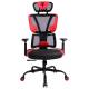 Кресло  PREMIUM "Toxin GM-520", синхромеханизм, экокожа/сетка/ткань, черное/красное, 532950. Фото товара с разных ракурсов.